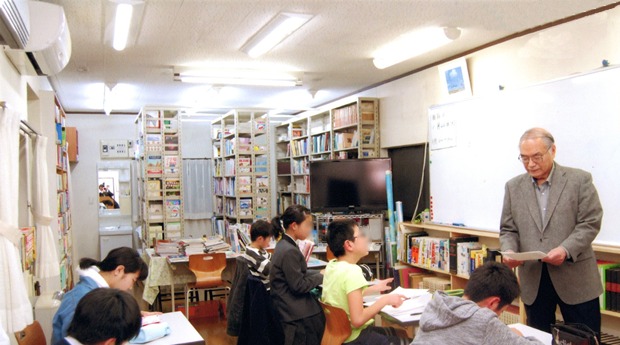 あざみ野英語塾の授業風景